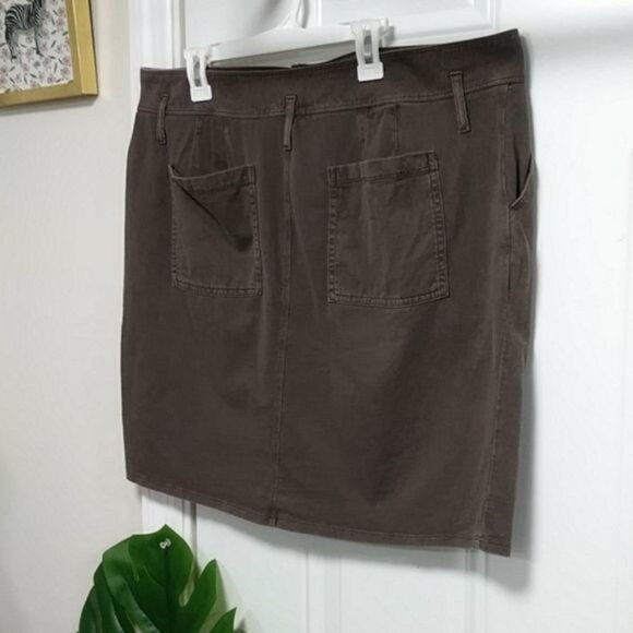 GAP Jersey Cotton Athleisure Tennis Stretch Low Rise Y2K Mini Skirt Women's L - Picture 8 of 13